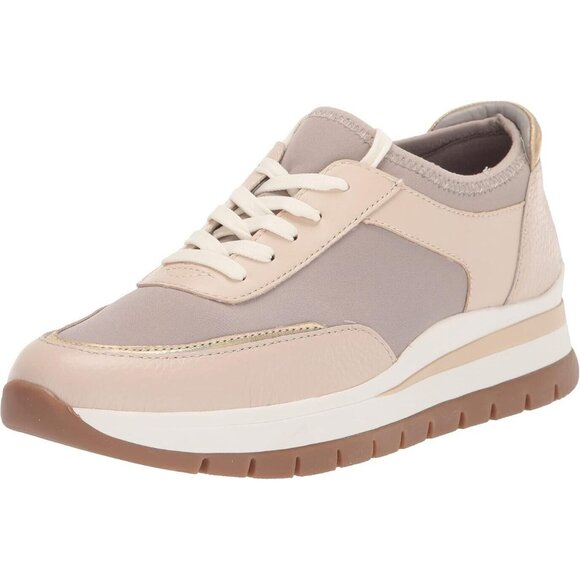 Naturalizer Shoes - Naturalizer Womens Remy-Stretch Platform Wedge Sneakers Size 9 W Porcelain